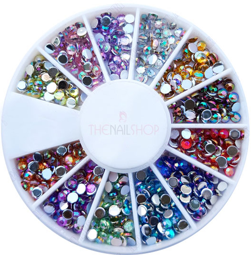 Rhinestone Nail Gems Wheel (500pcs)