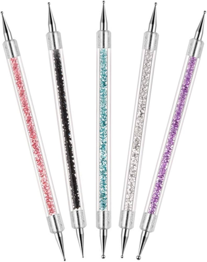 Dual-Ended Nail Art Dotting Tool Set (5pcs)